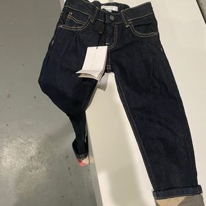 🗣NWT🗣 Burberry Jeans with Printed Cuffs